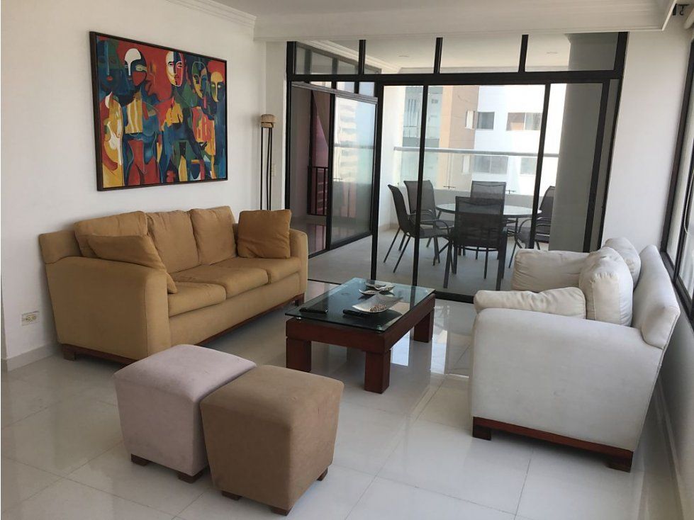 Apartamento en venta Bolívar Cartagena Boca Grande 196 m2 Habitaciones 3 Baños 3 Garajes 1 Precio $860000000
