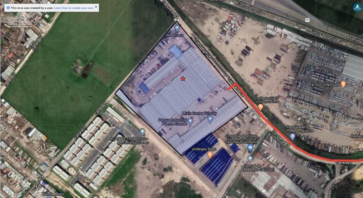 Bodega en arriendo Cundinamarca Mosquera Mosquera 1980 m2 Habitaciones 0 Baños 8 Garajes 0 Precio $27018000