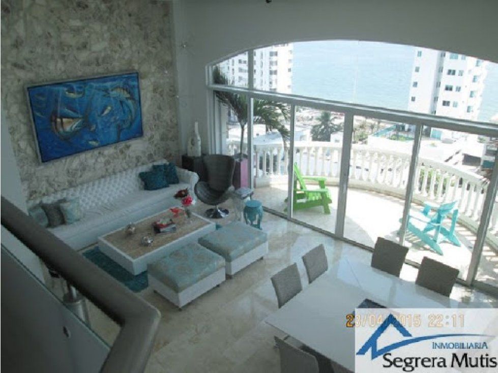 Apartamento en venta Bolívar Cartagena Castillo Grande 220 m2 Habitaciones 2 Baños 6 Garajes 3 Precio $1400000000