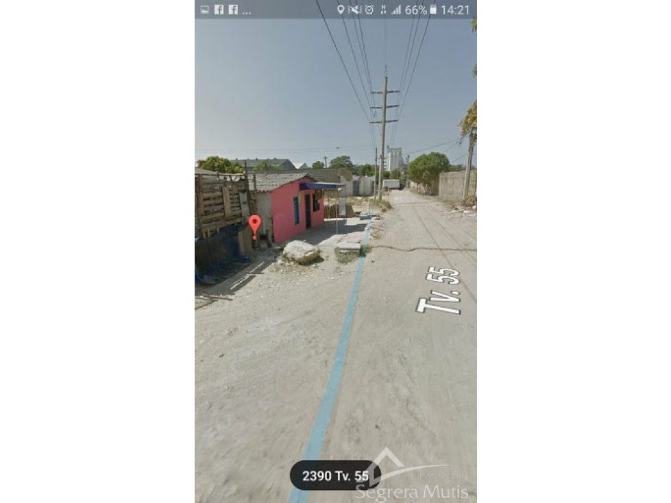 Lote en venta Bolívar Cartagena Sector Nuevo Oriente 2220 m2 Habitaciones 0 Baños 10 Garajes 1 Precio $4500000000