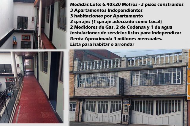 Casa en venta Cundinamarca Bogotá El Carmen 330 m2 Habitaciones 10 Baños 13 Garajes 3 Precio $440000000
