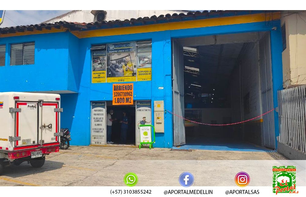 Bodega en arriendo Antioquia Itagüí Zona Industrial No 2 1200 m2 Habitaciones 0 Baños 13 Garajes 3 Precio $21600000