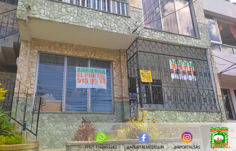 Casa en arriendo Antioquia Medellín Girardot 80 m2 Habitaciones 3 Baños 2 Garajes 1 Precio $1300000