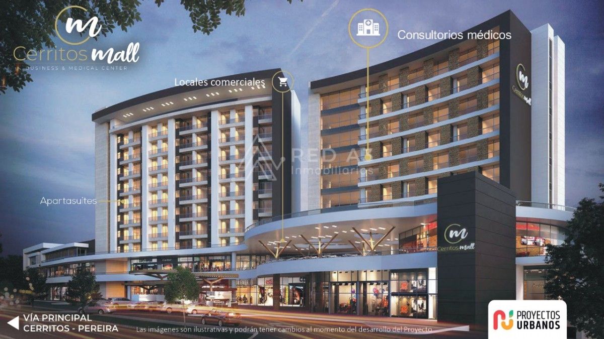 Apartamento en venta Risaralda Pereira Pereira 40 m2 Habitaciones 1 Baños 0 Garajes 1 Precio $360000000