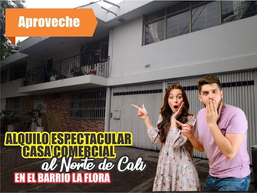 Casa en arriendo Valle Del Cauca Cali La Flora 450 m2 Habitaciones 4 Baños 4 Garajes 4 Precio $8500000