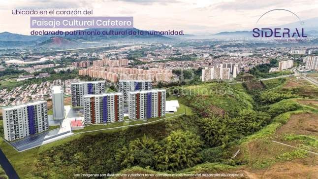 Apartamento en venta Risaralda Pereira Otros 56 m2 Habitaciones 3 Baños 2 Garajes 2 Precio $190000000