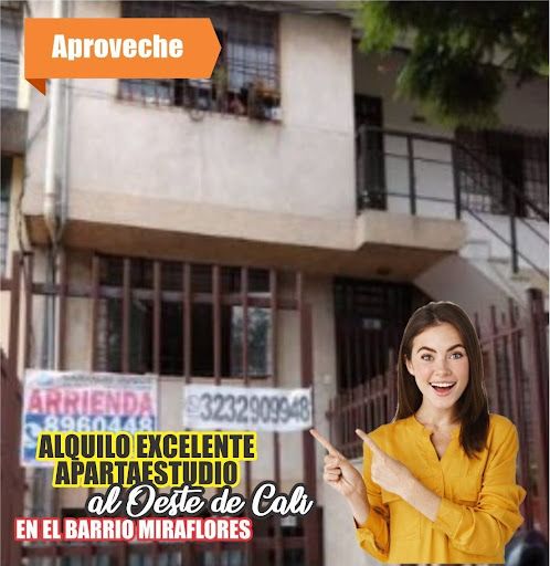 Apartaestudio en arriendo Valle Del Cauca Cali Miraflores 45 m2 Habitaciones 1 Baños 0 Garajes 1 Precio $650000