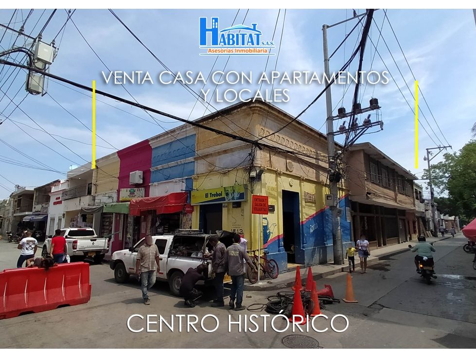 Casa en venta Magdalena Santa Marta Centro Historico 393 m2 Habitaciones 4 Baños 6 Garajes 2 Precio $2500000000