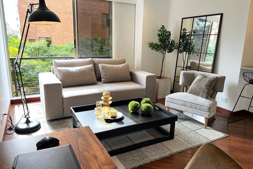 Apartamento en arriendo Antioquia Medellín Patio Bonito 60 m2 Habitaciones 1 Baños 2 Garajes 2 Precio $5500000