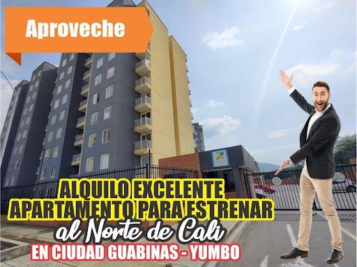 Apartamento en arriendo Valle Del Cauca Yumbo Zona Industrial 70 m2 Habitaciones 2 Baños 2 Garajes 1 Precio $970000