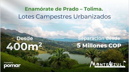 Lote en venta Tolima Prado Prado 400 m2 Habitaciones 0 Baños 2 Garajes 2 Precio $97280000
