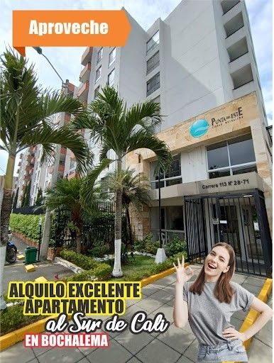 Apartamento en arriendo Valle Del Cauca Cali Conjunto Residencial Punta Del Este 80 m2 Habitaciones 3 Baños 2 Garajes 1 Precio $1500000