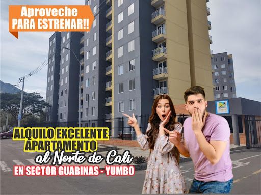Apartamento en arriendo Valle Del Cauca Yumbo Zona Industrial 67 m2 Habitaciones 2 Baños 2 Garajes 2 Precio $1100000