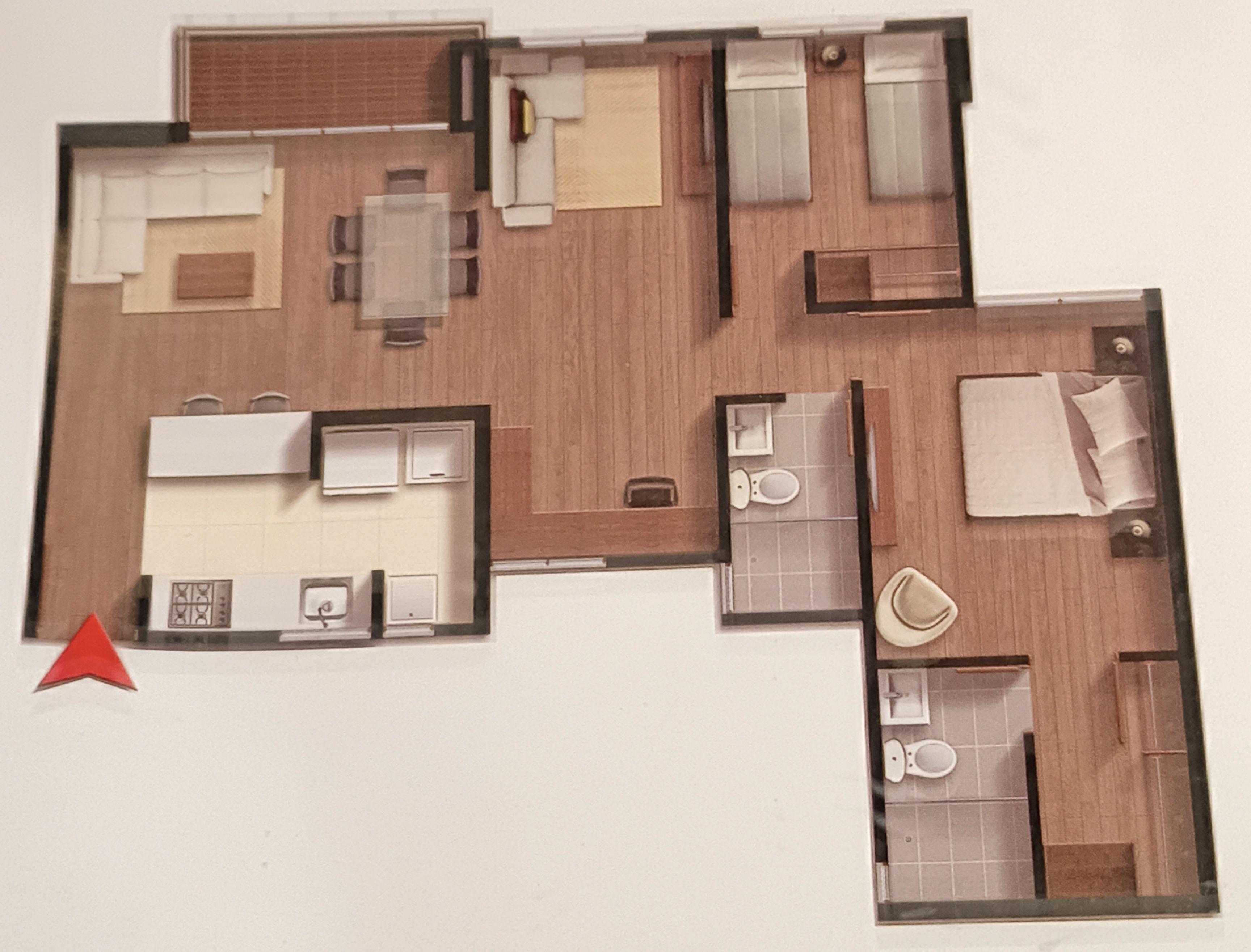 Apartamento en venta Cundinamarca Cajicá La Estación 79 m2 Habitaciones 2 Baños 2 Garajes 1 Precio $470000000