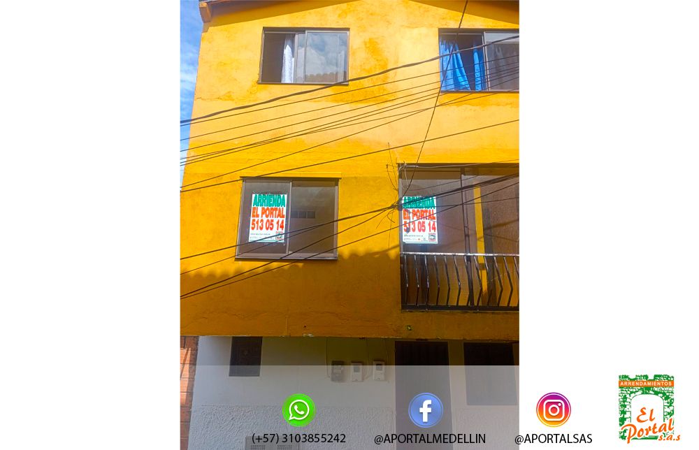 Apartamento en arriendo Antioquia Medellín Villa Flora 70 m2 Habitaciones 2 Baños 0 Garajes 1 Precio $1100000