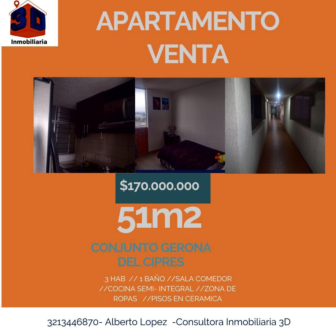 Apartamento en venta Cundinamarca Bogotá Jericó 51 m2 Habitaciones 3 Baños 1 Garajes 1 Precio $180000000