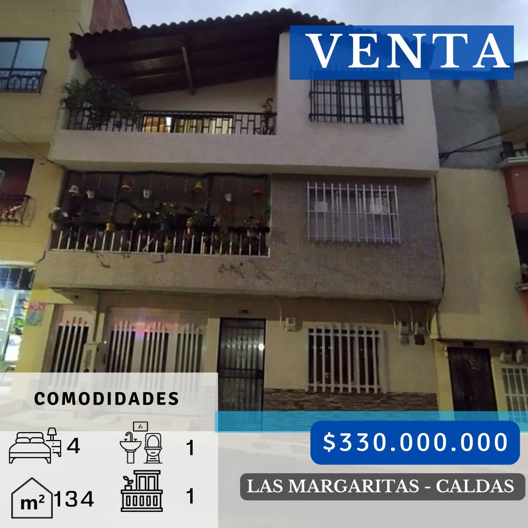 Casa en venta Antioquia Caldas Caldas 134 m2 Habitaciones 4 Baños 0 Garajes 1 Precio $330000000