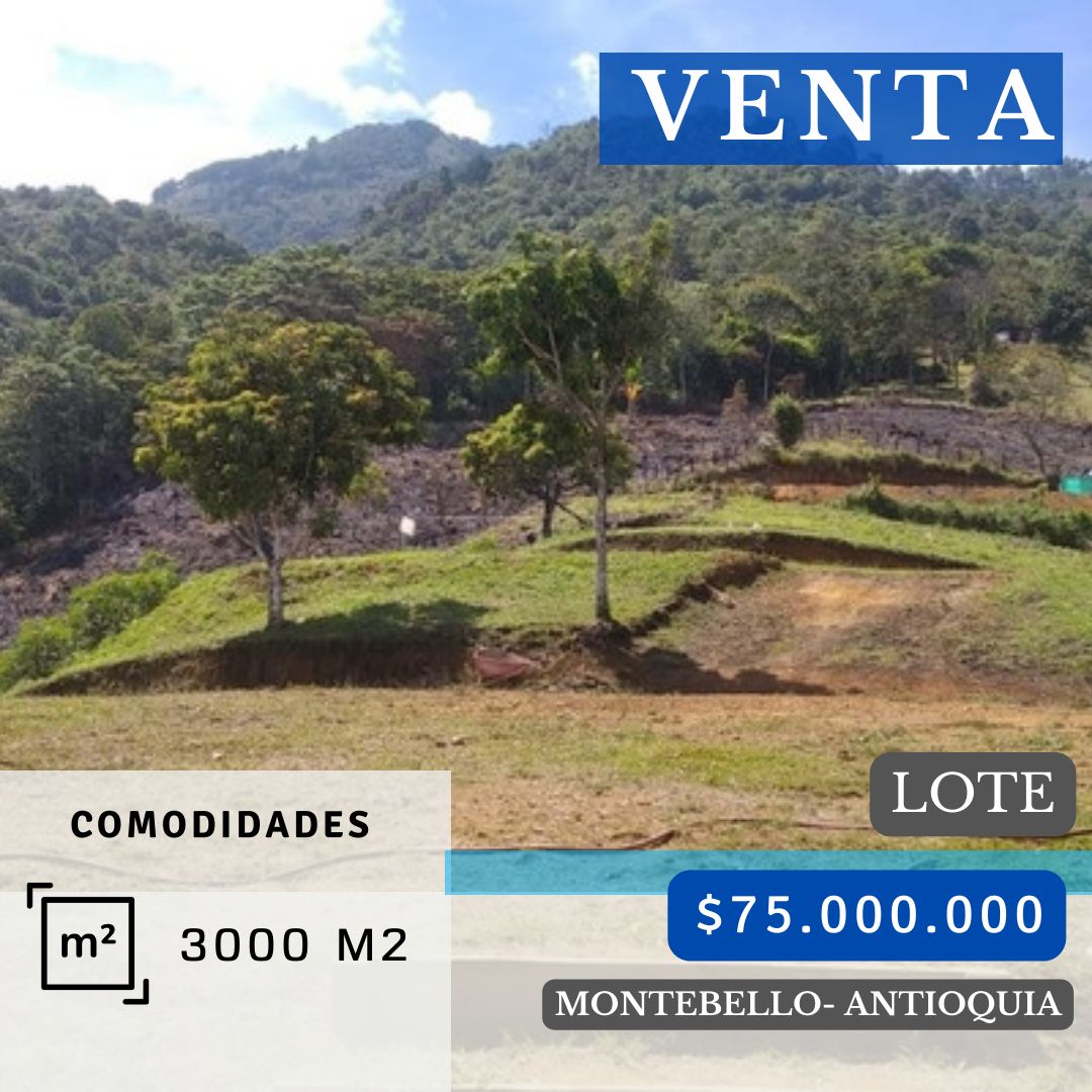 Lote en venta Antioquia Montebello Montebello 0 m2 Habitaciones 0 Baños 10 Garajes 1 Precio $75000000