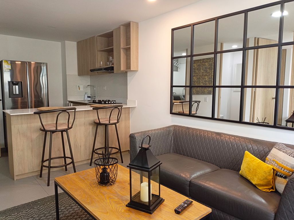 Apartamento en arriendo Antioquia Medellín Santa Fe 43 m2 Habitaciones 1 Baños 2 Garajes 2 Precio $4600000