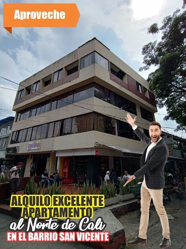Apartamento en arriendo Valle Del Cauca Cali San Vicente 100 m2 Habitaciones 3 Baños 2 Garajes 1 Precio $1100000