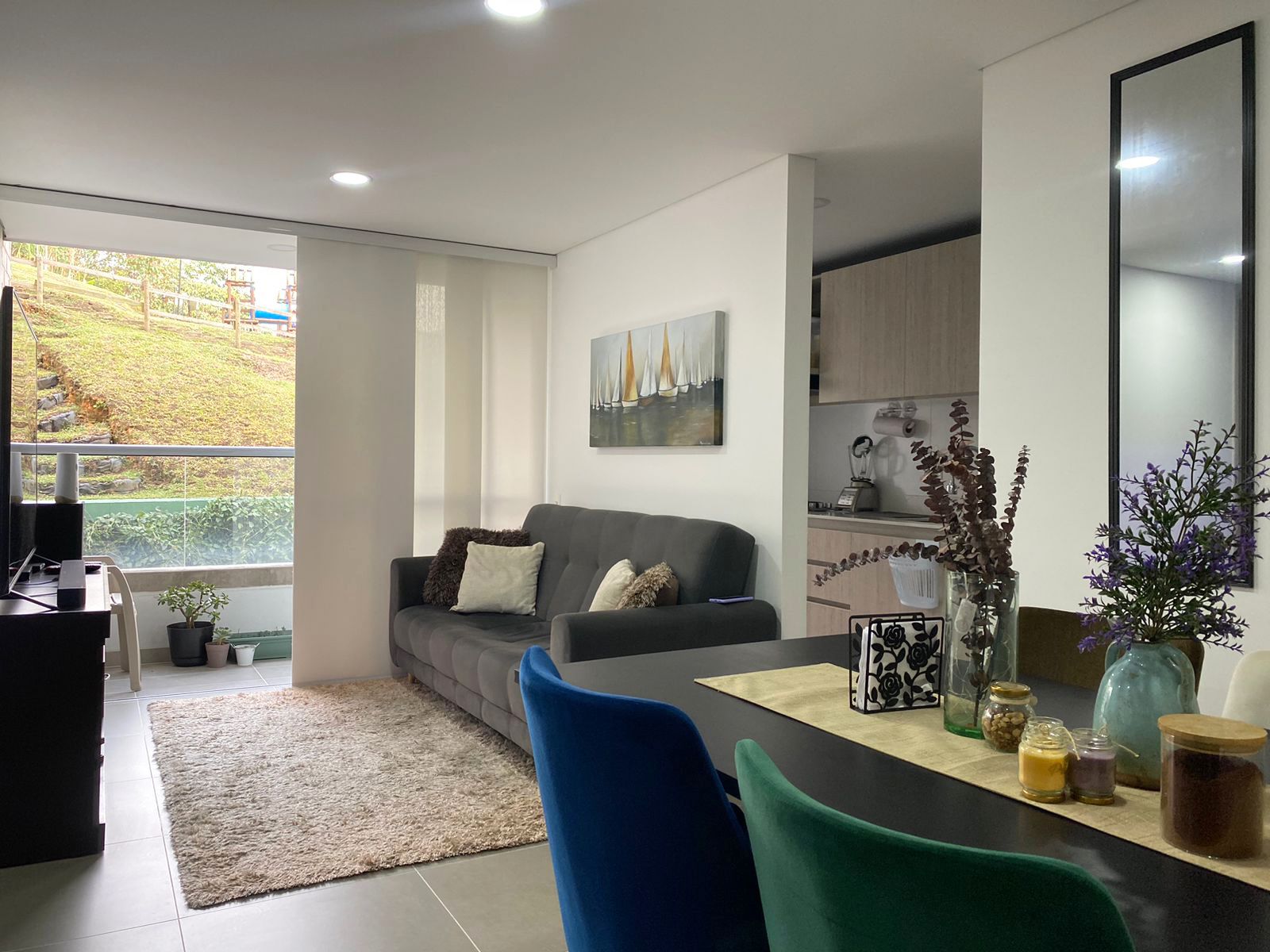 Apartamento en arriendo Antioquia Envigado El Dorado 63 m2 Habitaciones 2 Baños 2 Garajes 2 Precio $4050000