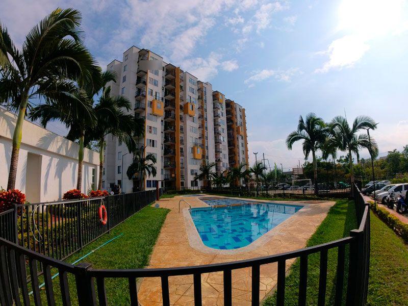 Apartamento en arriendo Valle Del Cauca Jamundí La Alborada 60 m2 Habitaciones 3 Baños 2 Garajes 2 Precio $850000