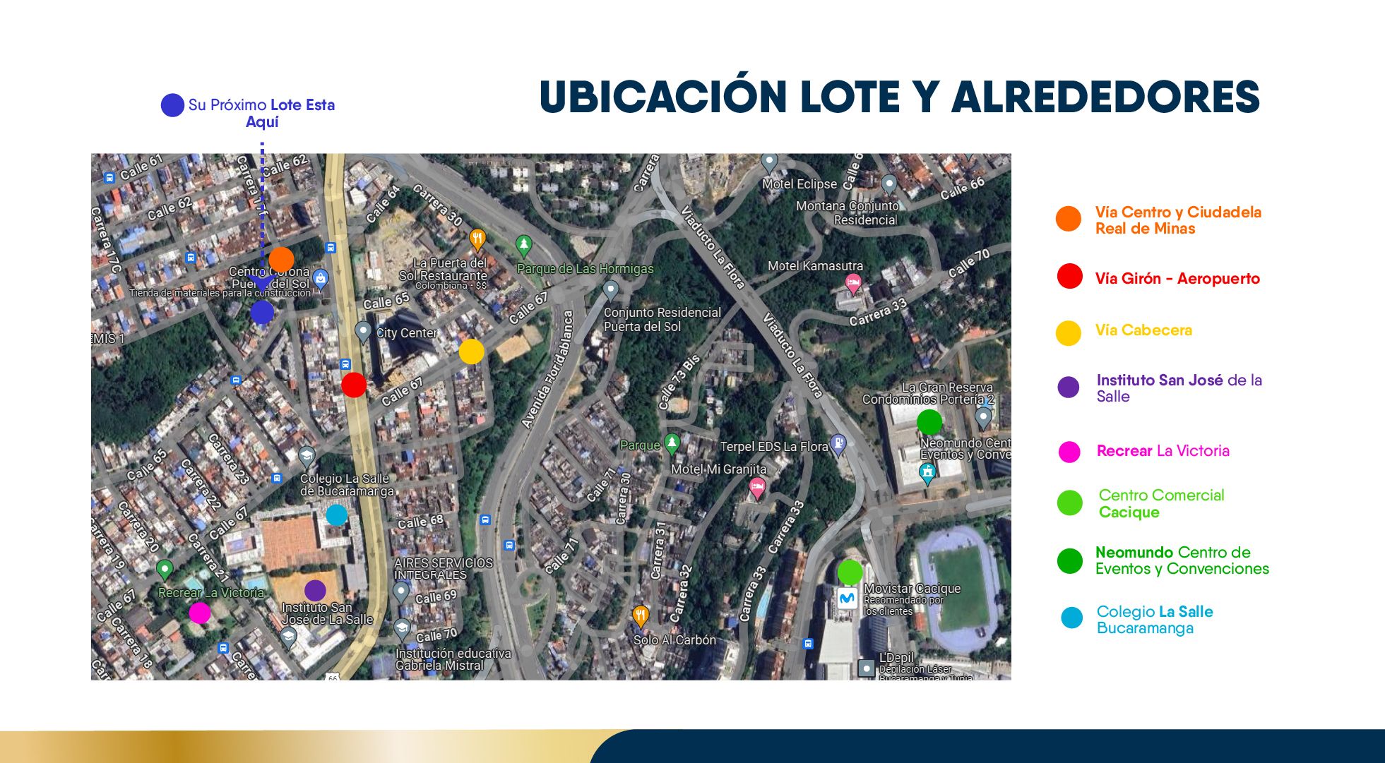 Lote en venta Santander Bucaramanga La Ceiba 0 m2 Habitaciones 0 Baños 10 Garajes 1 Precio $1750000000