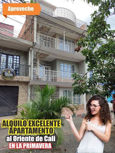 Apartamento en arriendo Valle Del Cauca Cali Primavera 90 m2 Habitaciones 3 Baños 0 Garajes 1 Precio $900000