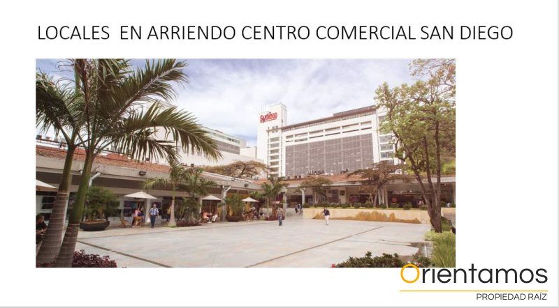 Local en arriendo Antioquia Medellín San Diego 86 m2 Habitaciones 0 Baños 0 Garajes 1 Precio $12800000