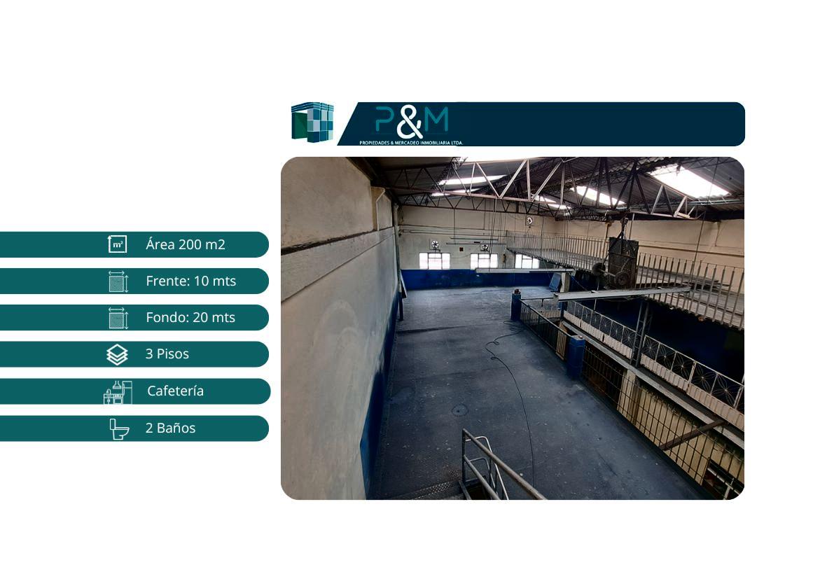 Bodega en arriendo o venta Cundinamarca Bogotá Galan 200 m2 Habitaciones 0 Baños 2 Garajes 1 Precio venta $900000000 Precio arriendo $5700000