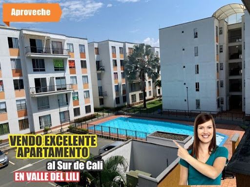 Apartamento en venta Valle Del Cauca Cali Lili 60 m2 Habitaciones 2 Baños 2 Garajes 1 Precio $180000000