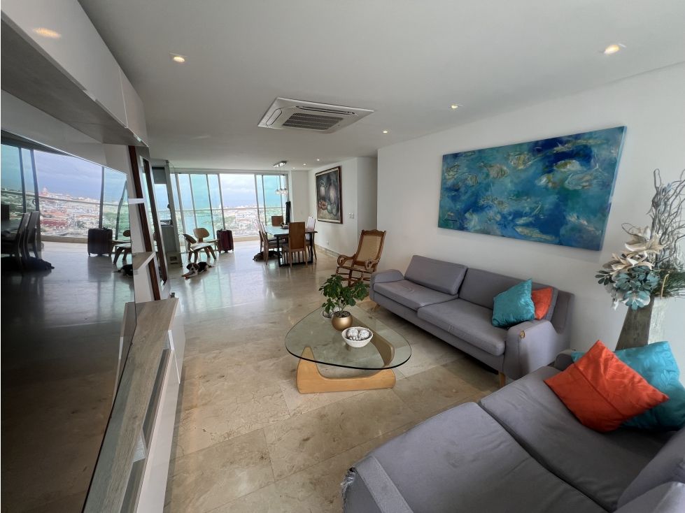 Apartamento en venta Bolívar Cartagena Manga 134 m2 Habitaciones 2 Baños 3 Garajes 0 Precio $900000000