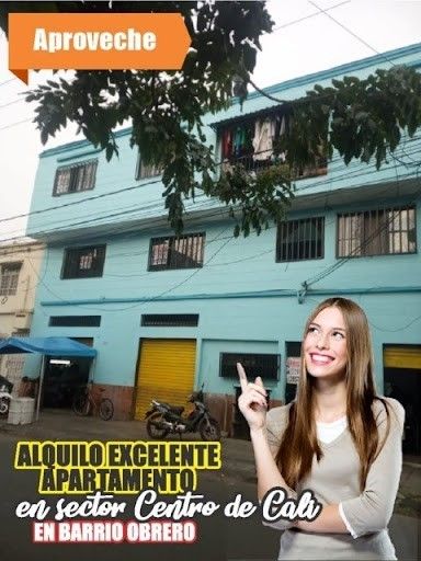 Apartamento en arriendo Valle Del Cauca Cali Obrero 70 m2 Habitaciones 2 Baños 0 Garajes 1 Precio $680000