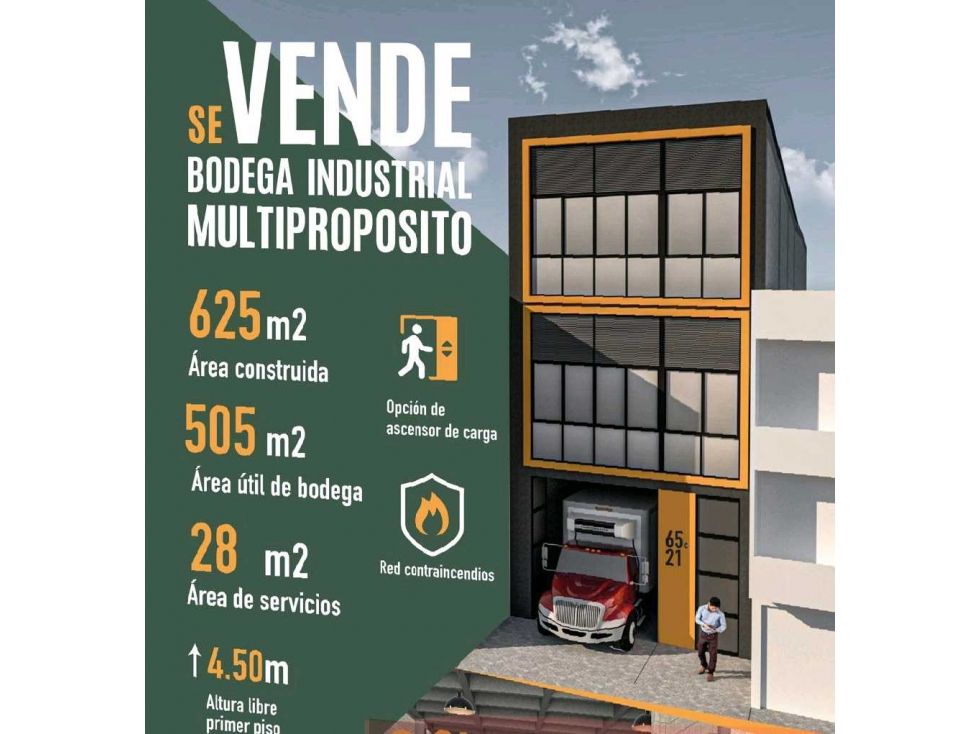 Bodega en venta Antioquia Medellín Barrio Antioquia 625 m2 Habitaciones 0 Baños 0 Garajes 0 Precio $3800000000