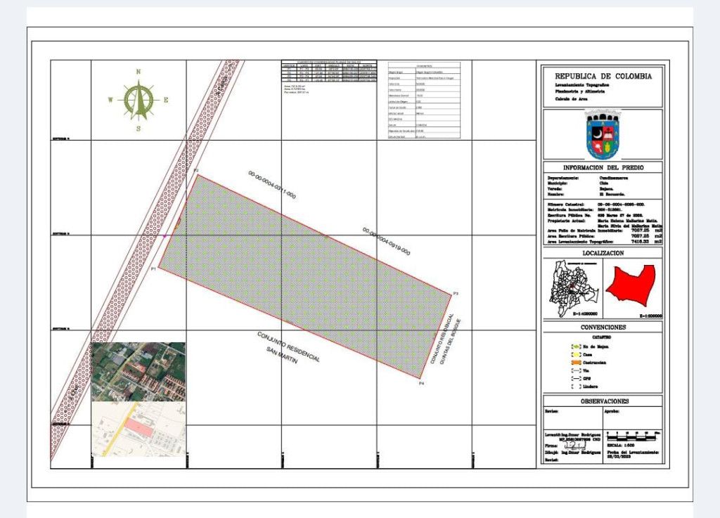 Lote en venta Cundinamarca Chía Chia 7443 m2 Habitaciones 0 Baños 0 Garajes 0 Precio $11000000000