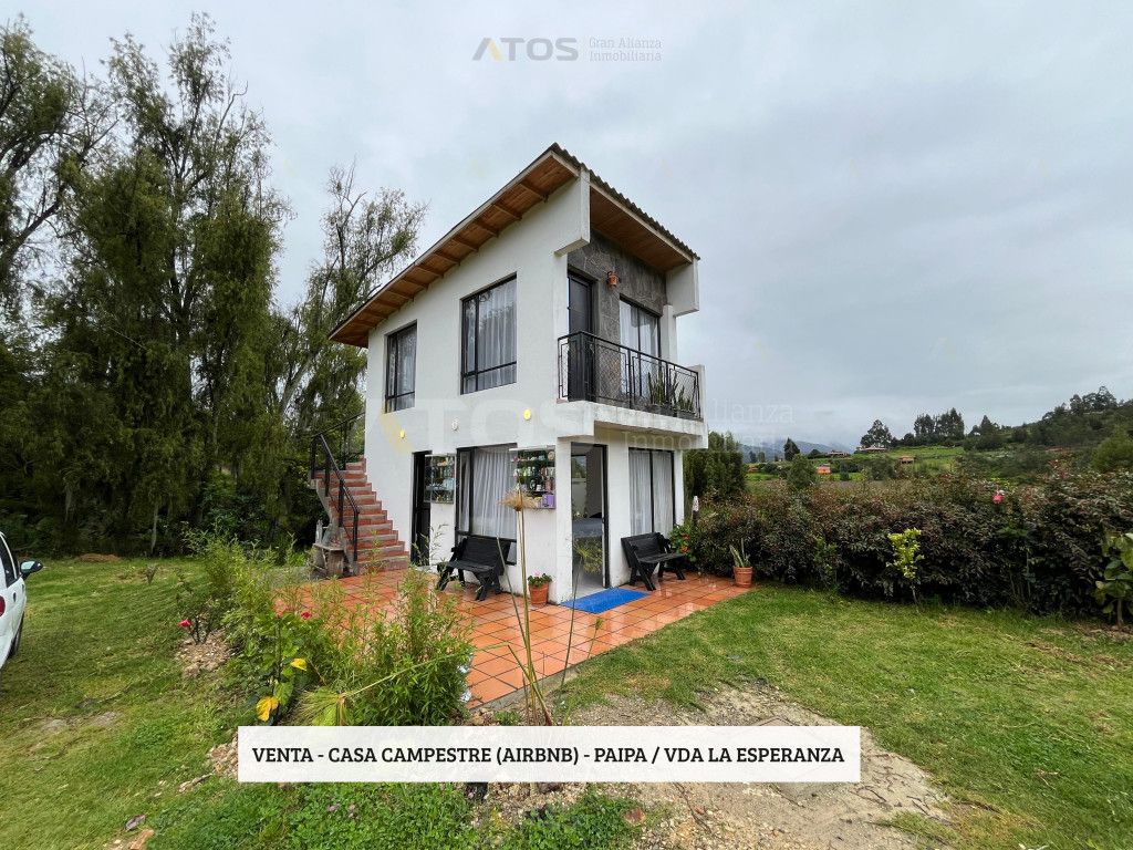 Casa Campestre en venta Boyacá Paipa Paipa 126 m2 Habitaciones 4 Baños 2 Garajes 12 Precio $480000000