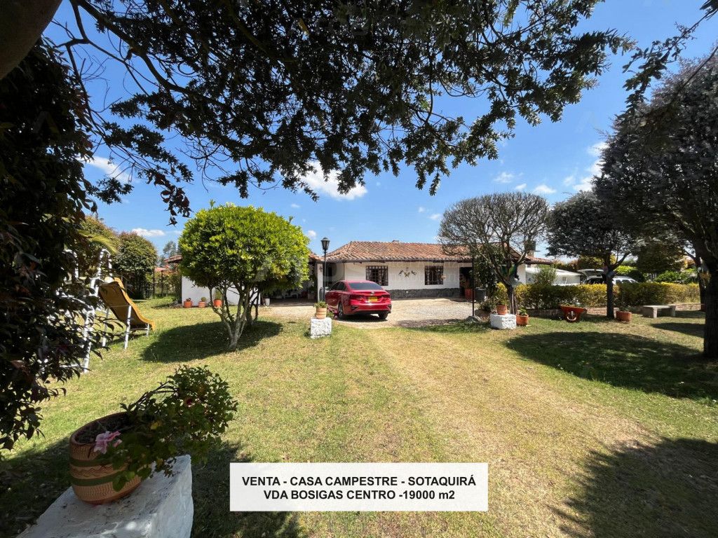 Casa Campestre en venta Boyacá Sotaquirá Sotaquira 287 m2 Habitaciones 7 Baños 6 Garajes 2 Precio $950000000