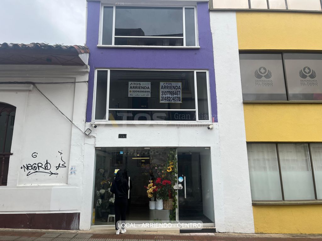 Local en arriendo Boyacá Tunja Centro Histórico 100 m2 Habitaciones 0 Baños 1 Garajes 0 Precio $1900000