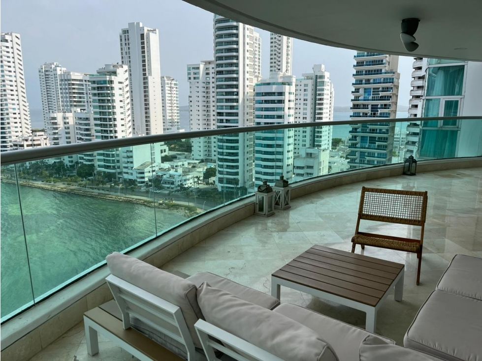 Apartamento en venta Bolívar Cartagena Boca Grande 326 m2 Habitaciones 4 Baños 6 Garajes 3 Precio $3450000000