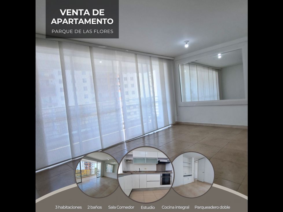 Apartamento en venta Valle Del Cauca Cali San Pedro 80 m2 Habitaciones 3 Baños 2 Garajes 2 Precio $430000000