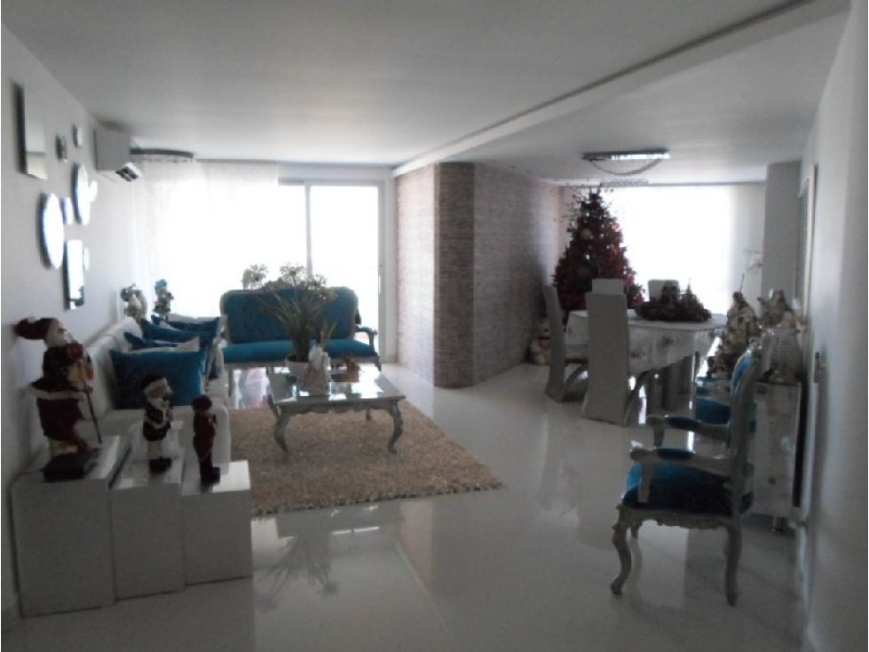 Apartamento en venta Bolívar Cartagena Manga 183 m2 Habitaciones 3 Baños 4 Garajes 2 Precio $1200000000
