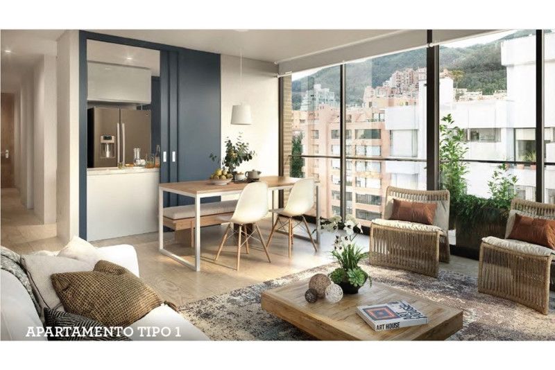 Apartamento en venta Cundinamarca Bogotá La Cabrera 60 m2 Habitaciones 1 Baños 2 Garajes 1 Precio $1083000000