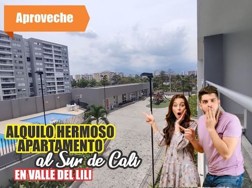 Apartamento en arriendo Valle Del Cauca Cali Ciudad Real 110 m2 Habitaciones 3 Baños 3 Garajes 2 Precio $2850000