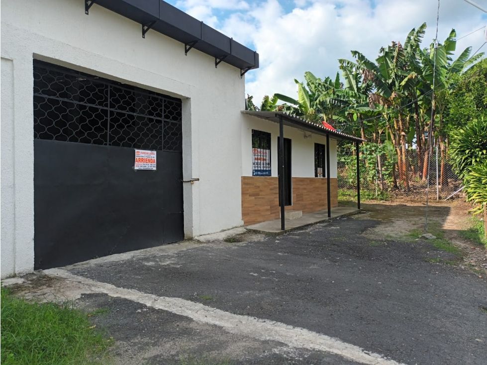 Bodega en arriendo Quindío Montenegro Montenegro 104 m2 Habitaciones 0 Baños 2 Garajes 0 Precio $3500000