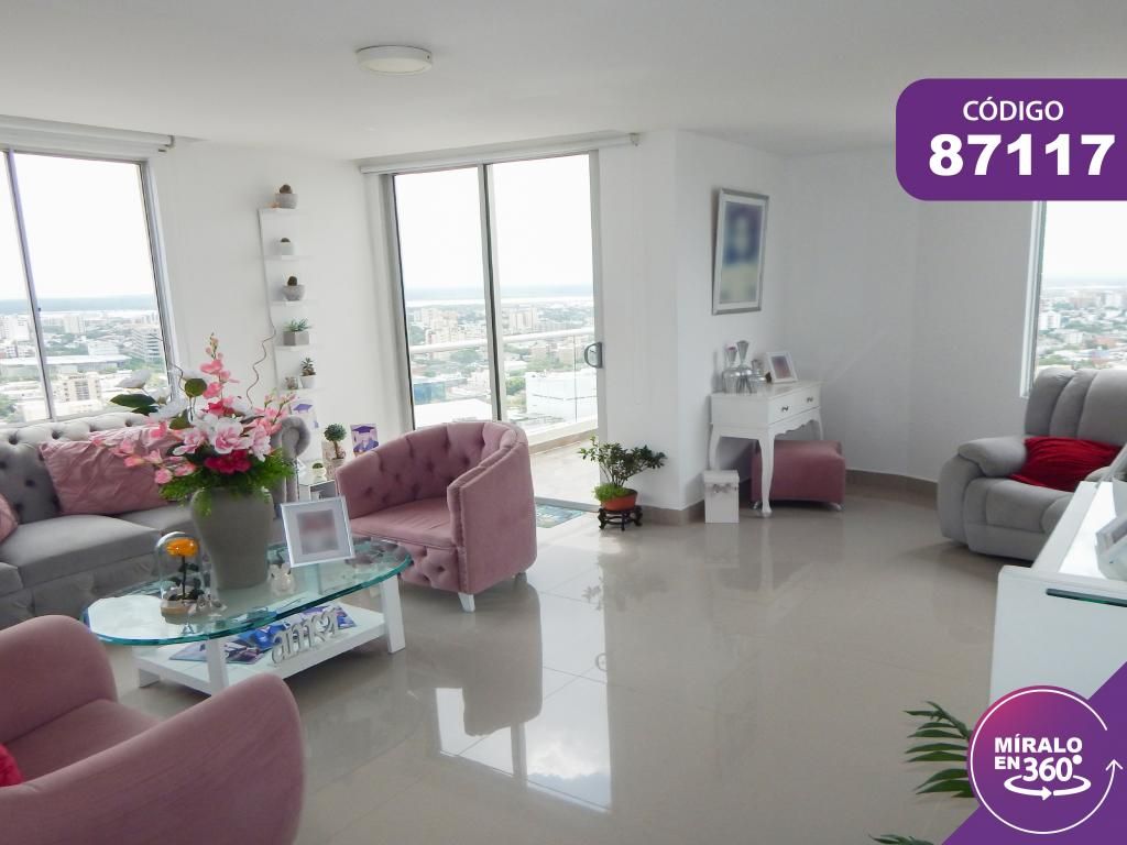Apartamento en venta Atlántico Barranquilla Las Delicias 184 m2 Habitaciones 3 Baños 3 Garajes 2 Precio $680000000