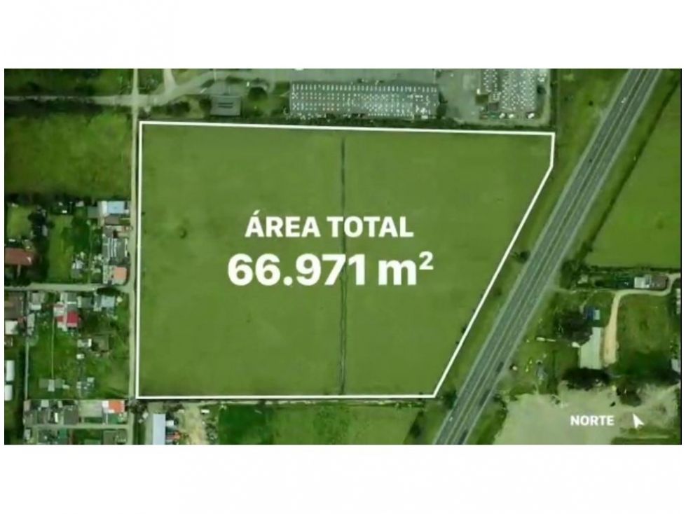 Lote en venta Cundinamarca Tocancipá Tocancipá 66971 m2 Habitaciones 0 Baños 0 Garajes 0 Precio $23439850000