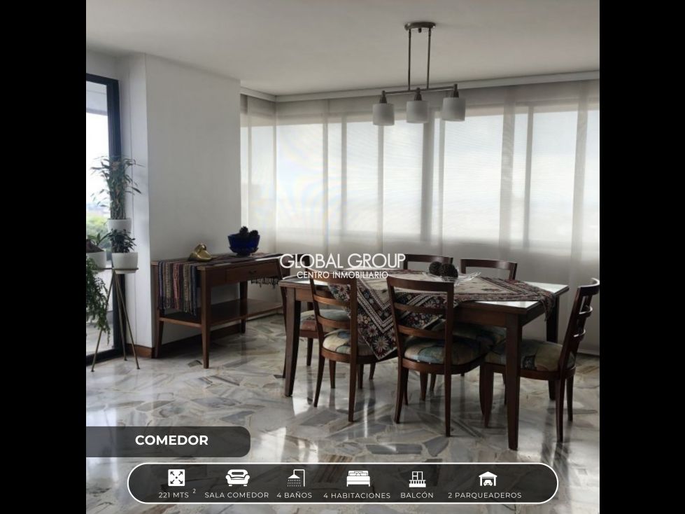 Apartamento en venta Valle Del Cauca Cali Versalles 221 m2 Habitaciones 4 Baños 4 Garajes 2 Precio $585000000