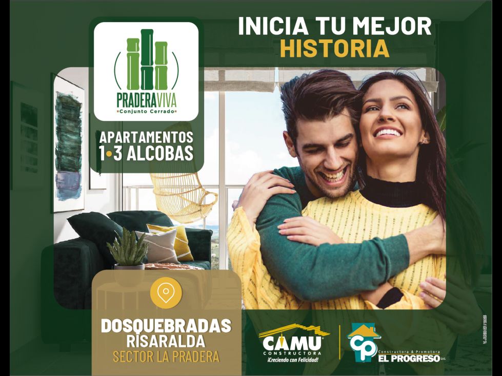 Apartamento en venta Risaralda Dosquebradas Villa Del Lago 66 m2 Habitaciones 3 Baños 2 Garajes 1 Precio $352000000