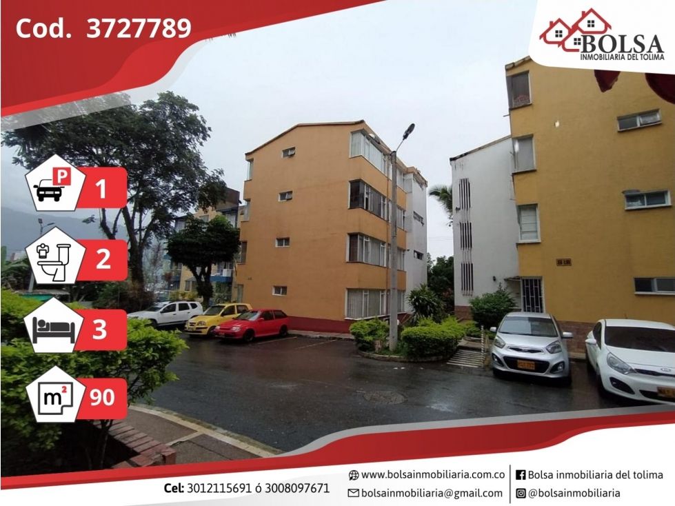 Apartamento en venta Tolima Ibagué Versalles 90 m2 Habitaciones 3 Baños 2 Garajes 0 Precio $195000000