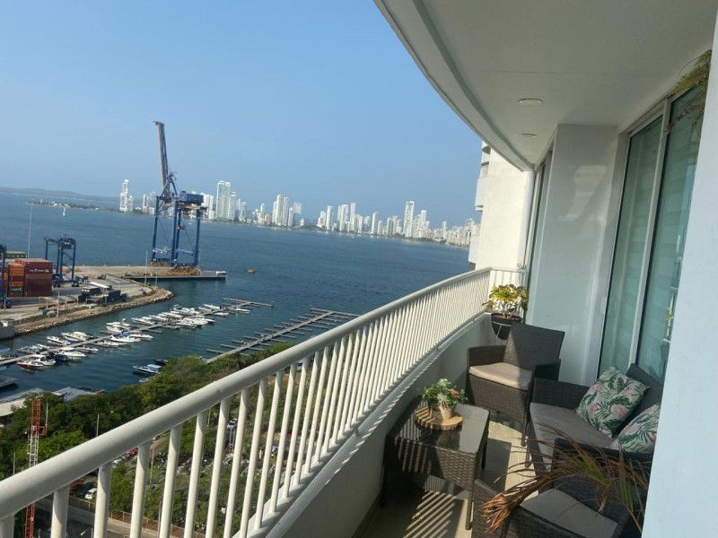 Apartamento en venta Bolívar Cartagena Manga 100 m2 Habitaciones 3 Baños 2 Garajes 1 Precio $700000000